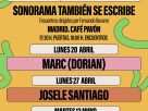 Vuelve a Madrid 'Sonorama también se escribe', con varios encuentros para hablar de creación musical con destacados artistas nacionales