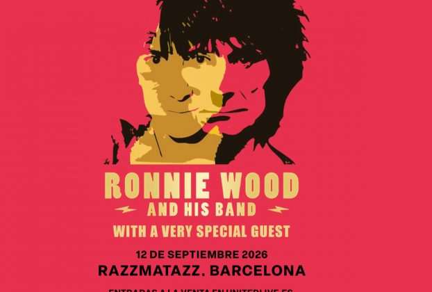 Concierto de Ronnie Wood en la sala Razzmatazz de Barcelona el 12 de septiembre