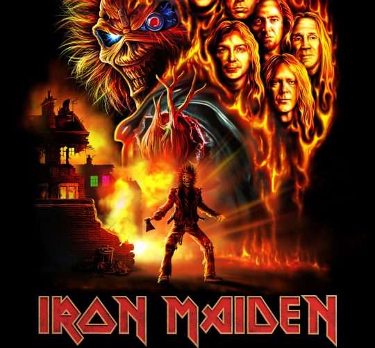 La banda británica Iron Maiden llega a los cines de toda España el próximo día 15 de mayo con la película documental 'Burning ambition'