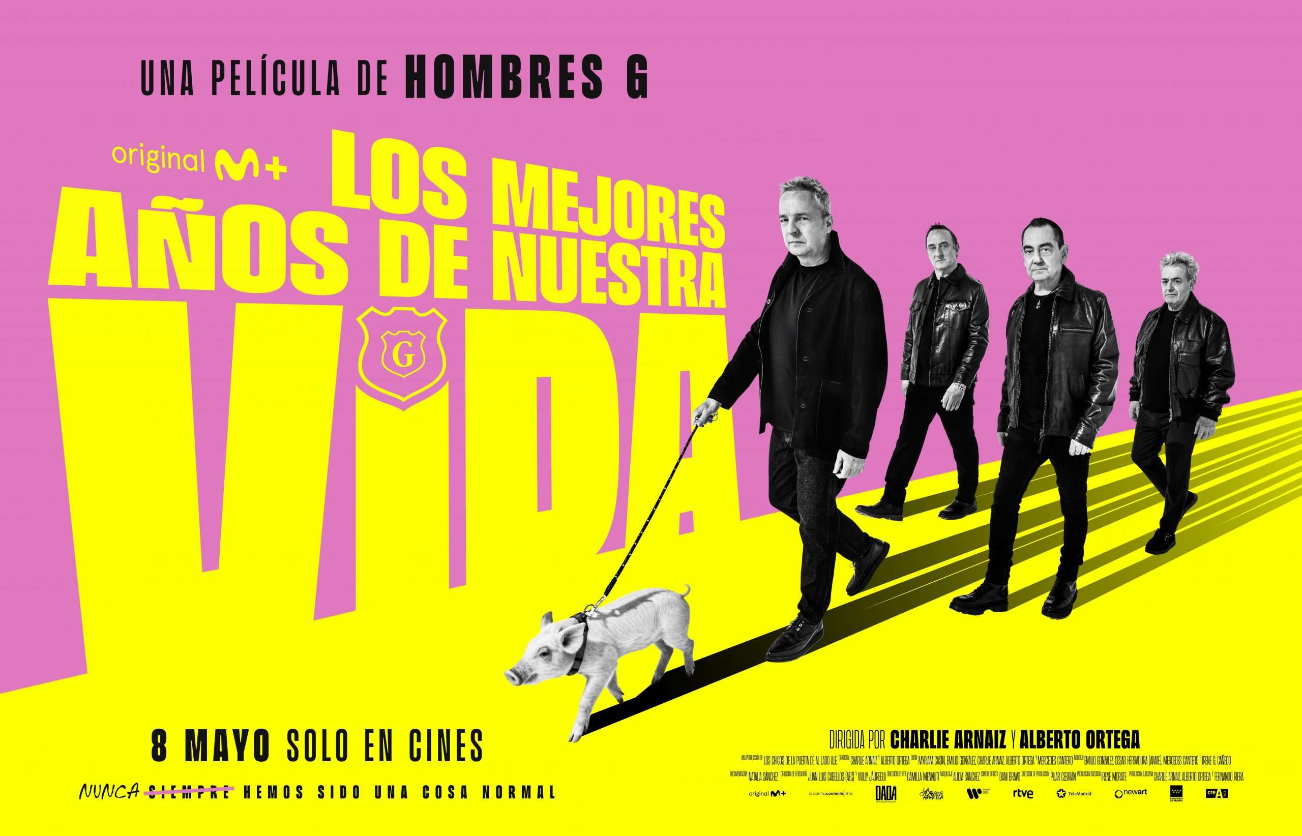 Ya está disponible el tráiler de la película de Hombres G: 'Los mejores años de nuestra vida', que llegará a los cines el próximo 8 de mayo.