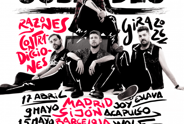 Cobardes, banda de rock urbano, lanza su nuevo y esperado disco 'Balance de daños', que presenta esta primavera en una gira por salas