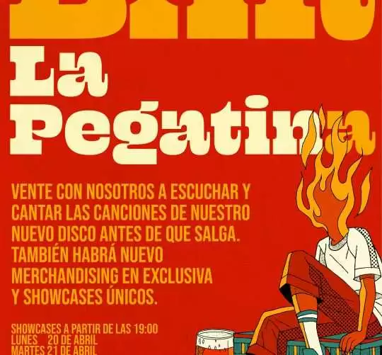 La Pegatina abre un bar en Lavapiés (Madrid) para presentar su inminente nuevo disco desde el lunes 20 hasta el miércoles 22 de abril