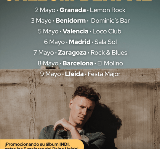 Conciertos de Callum Beattie en España