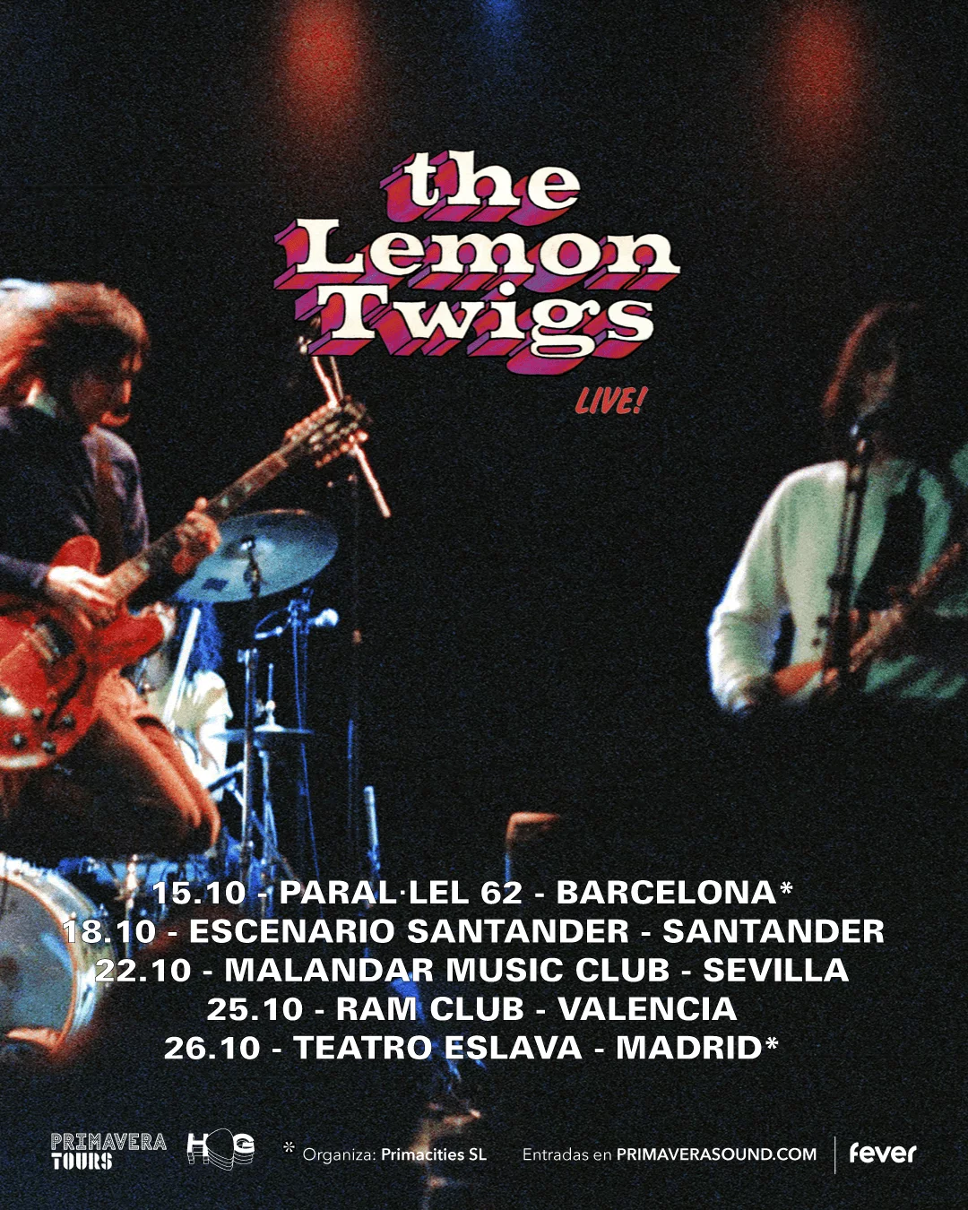 The Lemon Twigs volverán a nuestro país en octubre con una gira española de conciertos en la que presentarán su disco 'Look For Your Mind!'