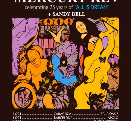 Mercury Rev regresa a nuestro país para una generosa gira española que tendrá un total de cinco conciertos en octubre del presente año 2026