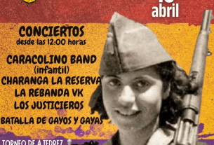 Este año se celebra la 22 Paella Republicana de Vallekas, el sábado 18 de abril frente al Ateneo Republicano de Vallekas, en la Plaza del Nica