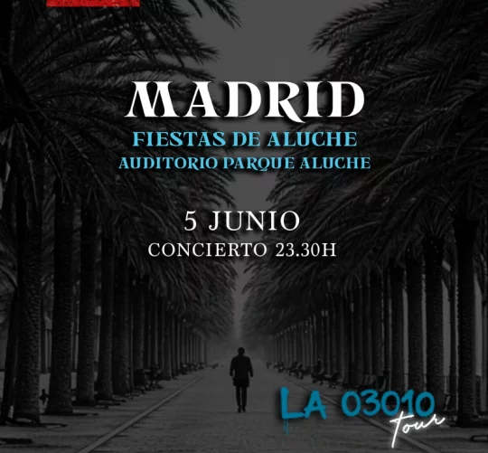 Concierto de Revólver en las Fiestas de Aluche 2026