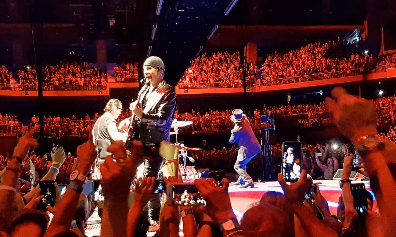 U2 en concierto en Madrid