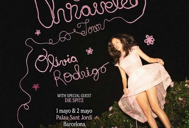 Olivia Rodrigo actuará en el Palau Sant Jordi de Barcelona los días 1 y 2 de mayo de 2027. Únicas paradas de 'The Unraveled Tour' en España