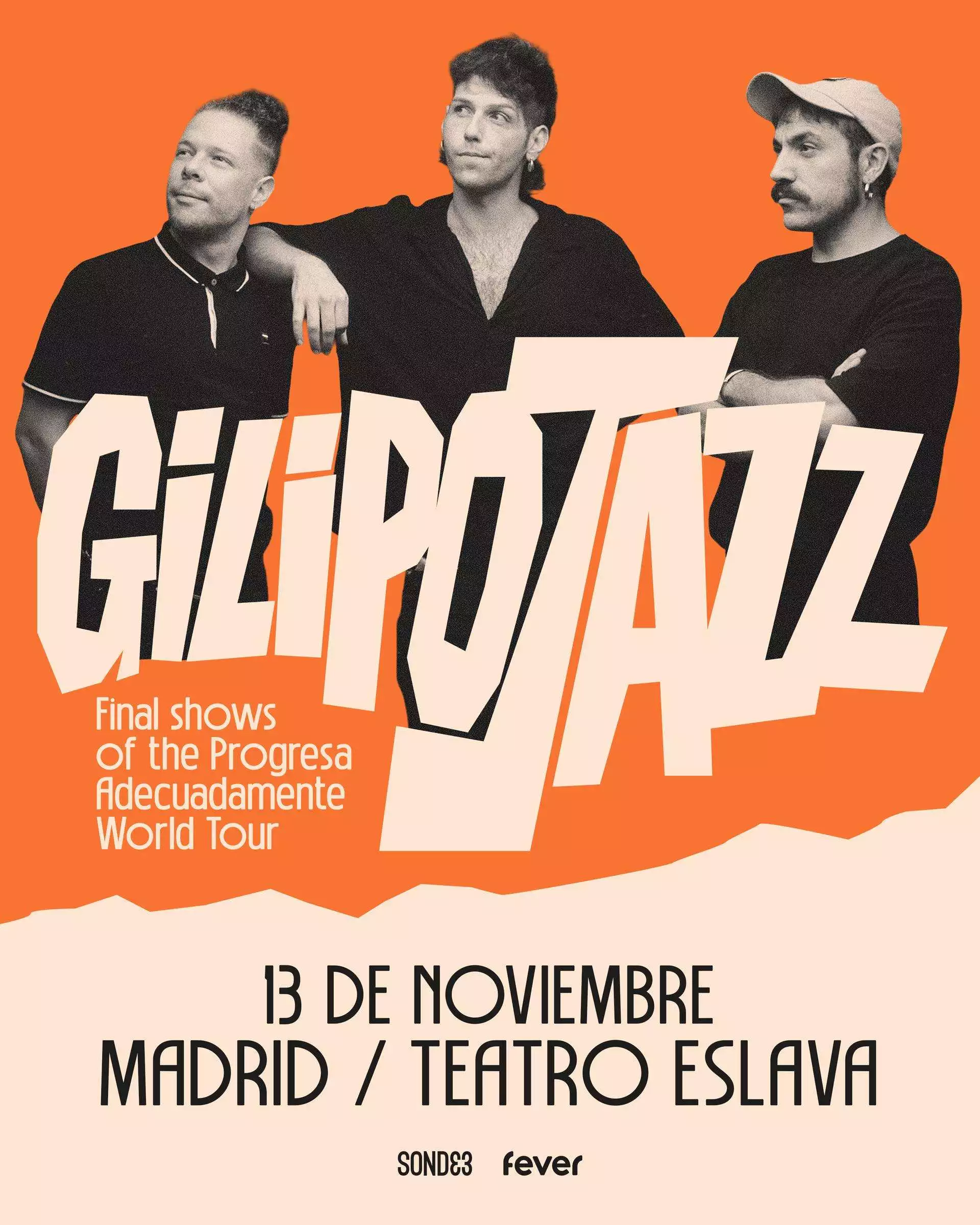 El próximo 13 de noviembre, Teatro Eslava acogerá el concierto más importante hasta la fecha del trío madrileño Gilipojazz, que cierra gira