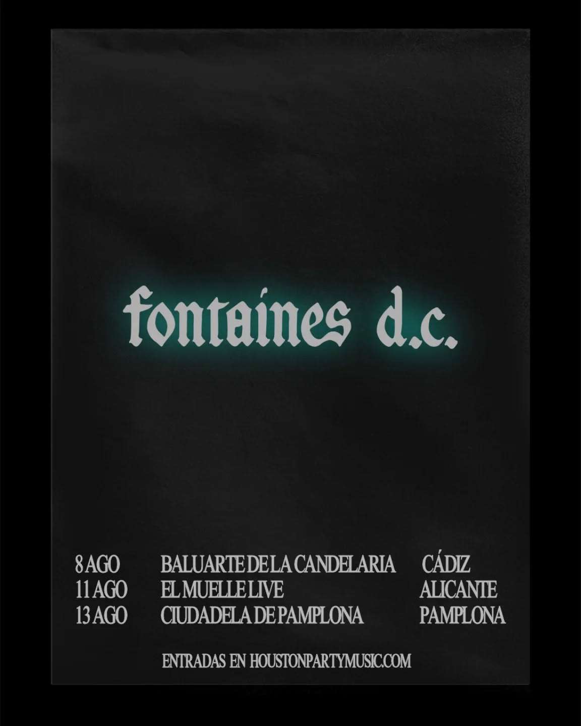 Fontaines DC regresarán a España en agosto para dar tres conciertos en Cádiz, Alicante y Pamplona