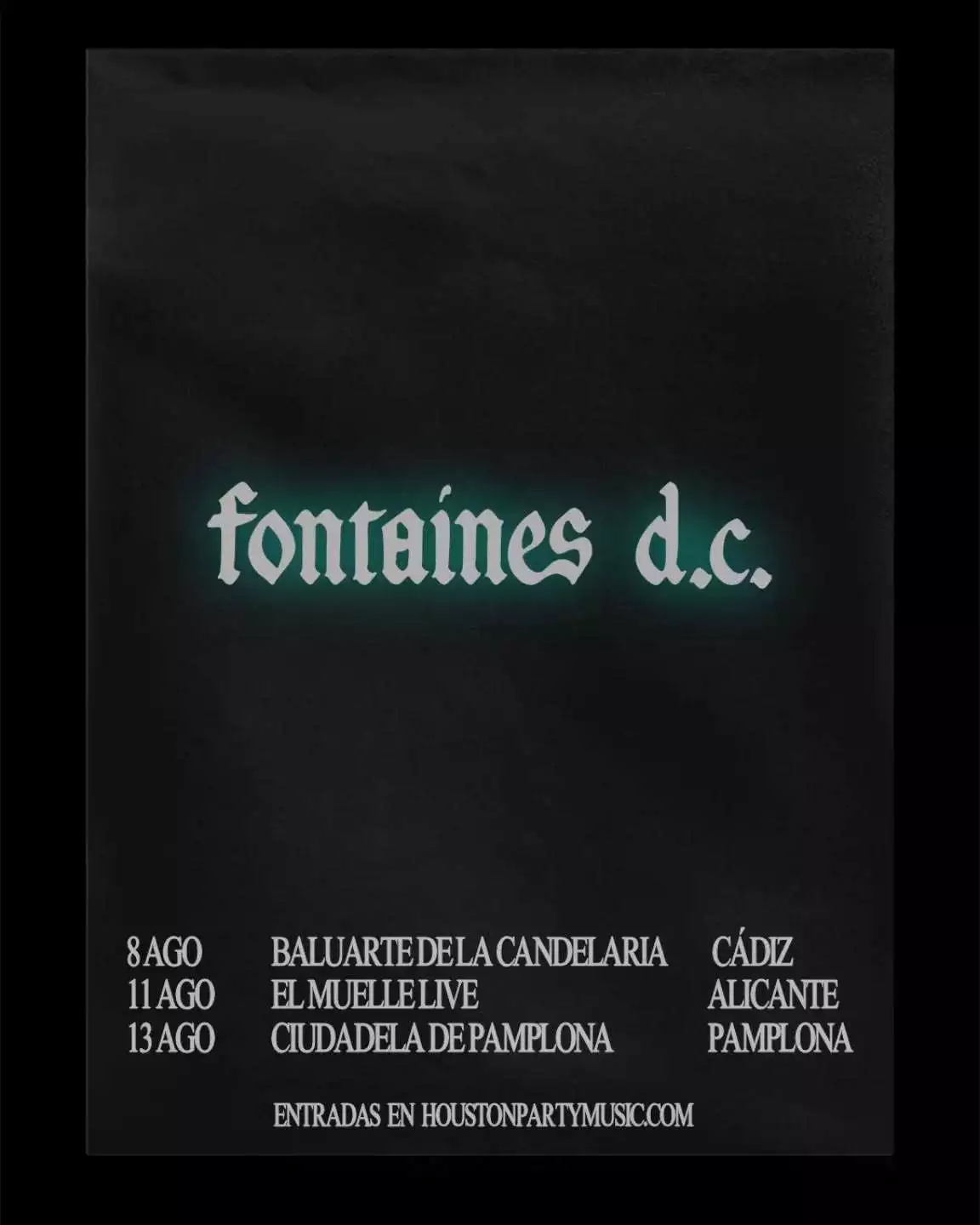 Fontaines DC regresarán a España en agosto para dar tres conciertos en Cádiz, Alicante y Pamplona