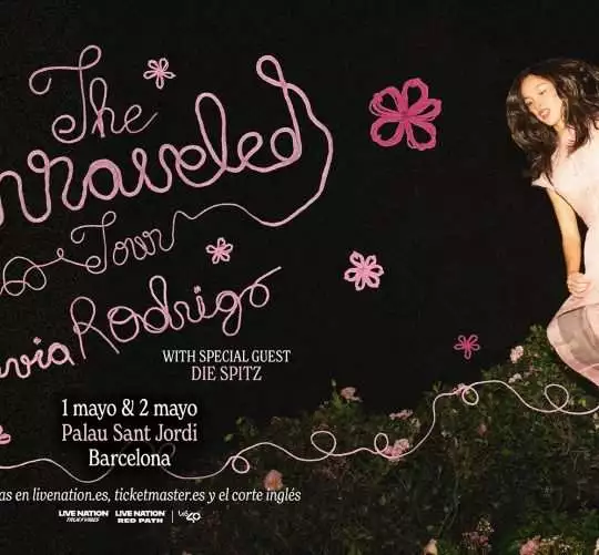Precios de entradas para los conciertos de Olivia Rodrigo en Barcelona. Las citas son los días 1 y 2 de mayo de 2027 en el Palau Sant Jordi