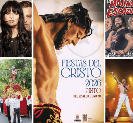 Pinto se preparara para las Fiestas del Cristo 2026 los dos próximos fines de semana, con actividades y una serie de conciertos gratuitos