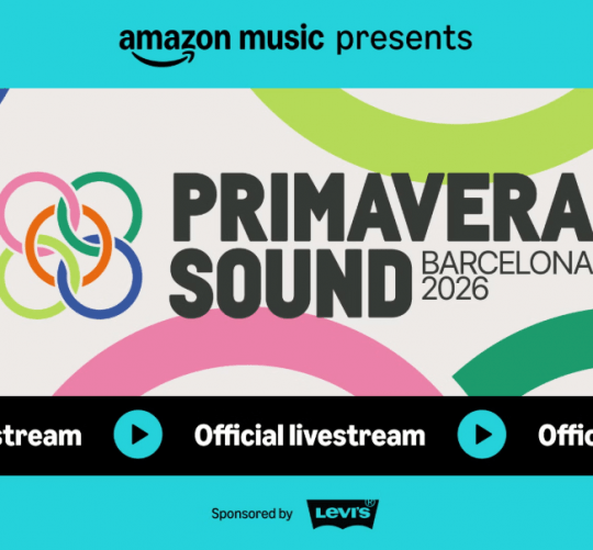 Amazon Music desvela el cartel de artistas confirmados que se retransmitirán en directo en streaming desde Primavera Sound Barcelona 2026