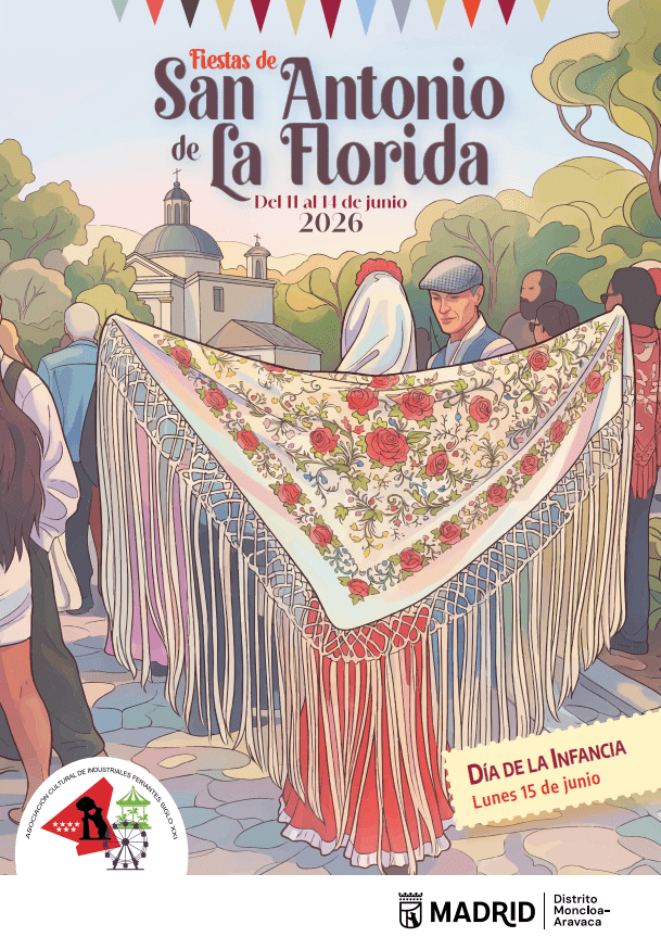 Programación de las Fiestas de San Antonio de la Florida 2026, en el Parque de la Bombilla de Madrid desde el 11 hasta el domingo 14 de junio