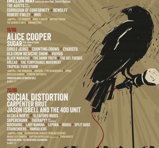 Ya conocemos los horarios para el Azkena Rock Festival 2026, que se celebrará los días 18, 19 y 20 de junio en Mendizabala, Vitoria-Gasteiz