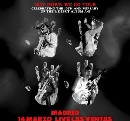 La banda islandesa de rock Kaleo anuncia conciertos en Madrid y Barcelona en marzo de 2027 para conmemorar los diez años de su primer disco