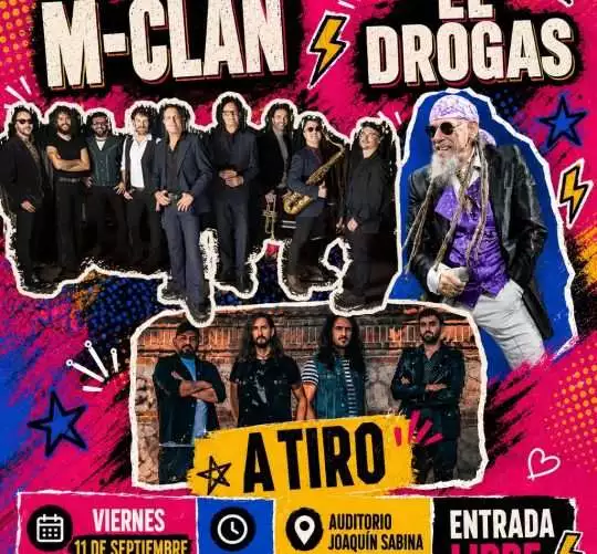 Poco a poco vamos conociendo la programación de conciertos de las Fiestas Patronales de Fuenlabrada 2026, que se celebrarán en septiembre