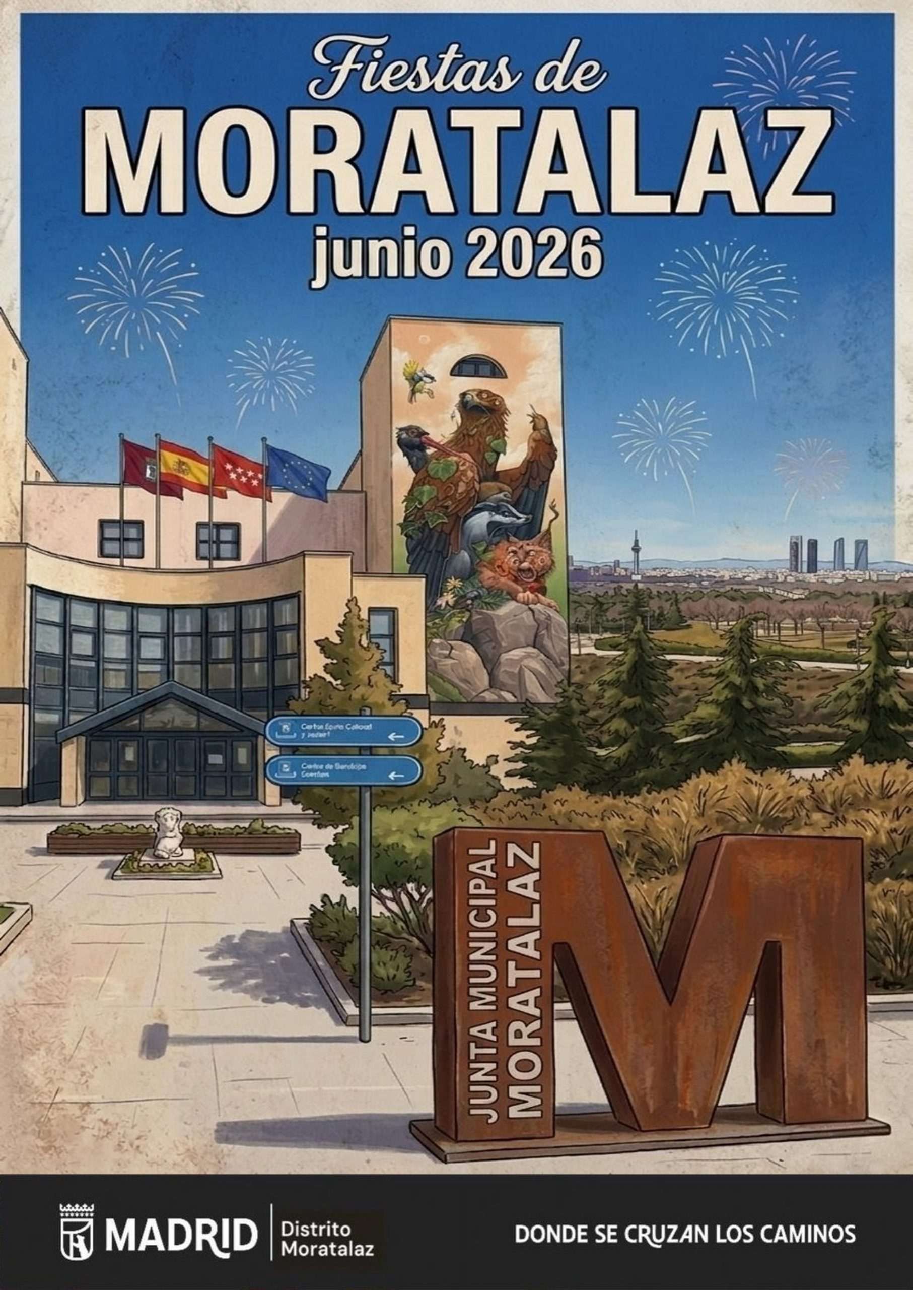Ya conocemos el programa de conciertos de las Fiestas de Moratalaz 2026 que se celebran entre los días 11 y 14 de junio en el barrio madrileño