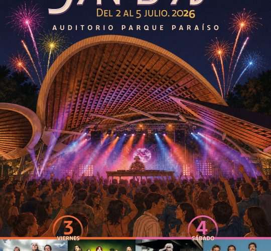 Las fiestas del barrio madrileño de San Blas se celebrarán del 2 al 5 de julio en el Auditorio Parque El Paraíso, con conciertos y mucho más