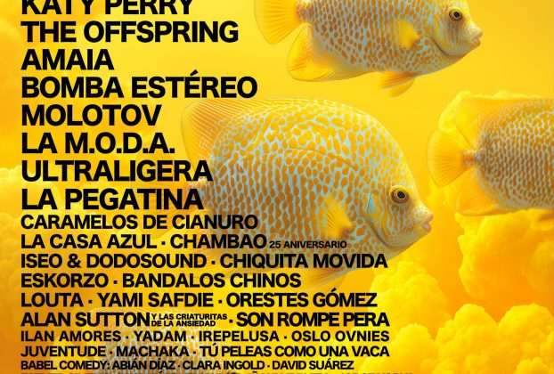 Horarios de Río Babel 2026, que tendrá lugar los días 3, 4 y 5 de julio en el Auditorio Miguel Ríos de Rivas Vaciamadrid con música y humor