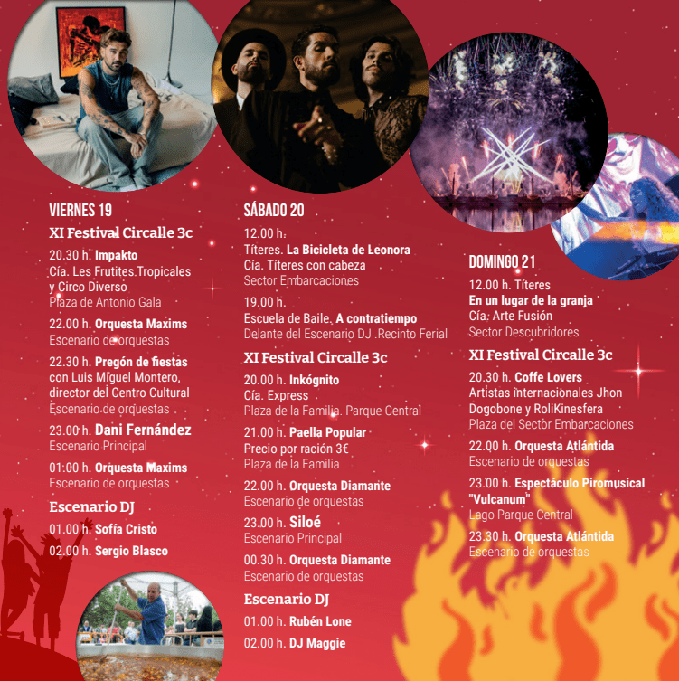 Ya se ha desvelado la programación de las Fiestas de Tres Cantos 2026, que celebran San Juan desde el jueves 18 hasta el domingo 21 de junio