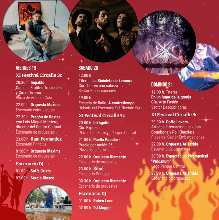 Ya se ha desvelado la programación de las Fiestas de Tres Cantos 2026, que celebran San Juan desde el jueves 18 hasta el domingo 21 de junio