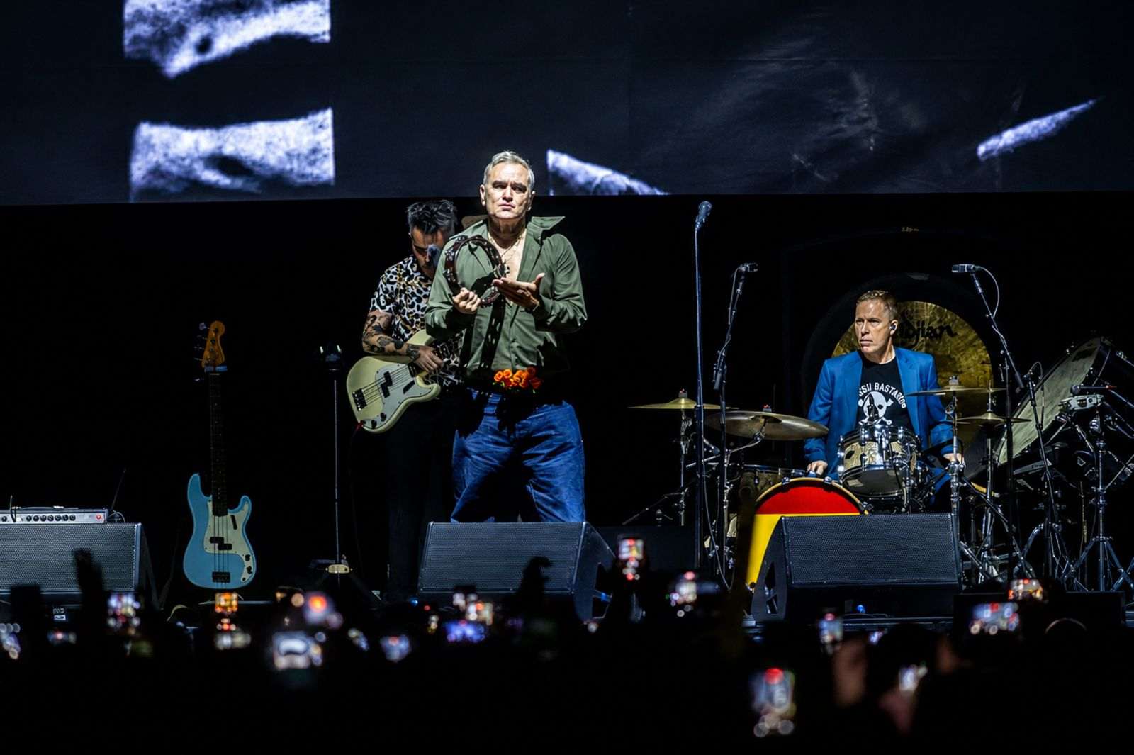 Morrissey en el Movistar Arena de Madrid el 29 de julio de 2026