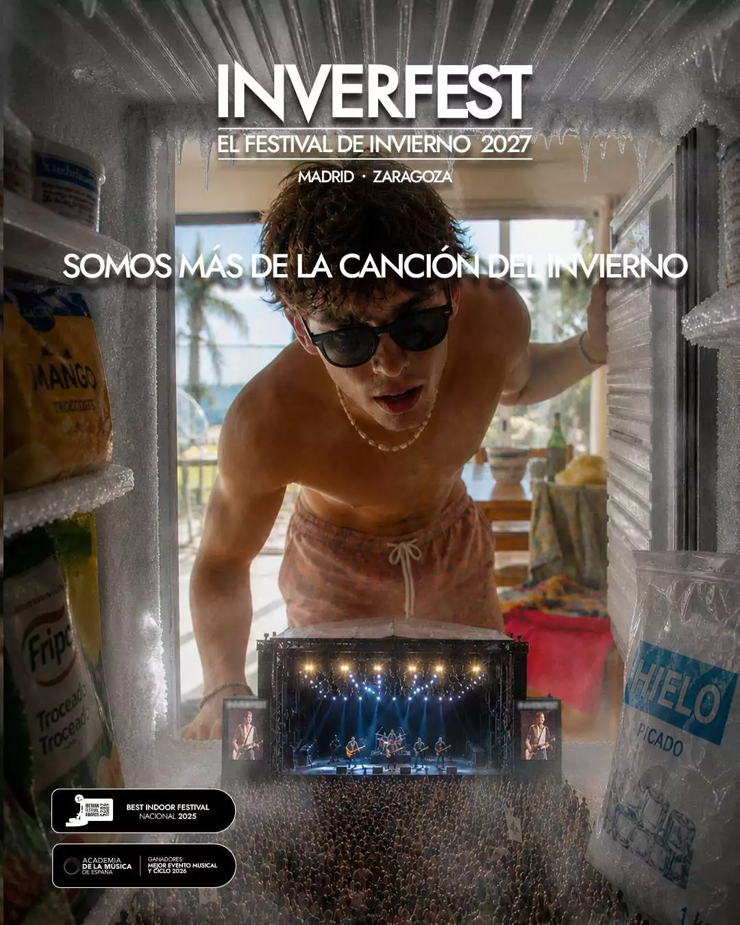 Estamos en verano, pero por aquí llega Inverfest con novedades sobre sus primeros conciertos en Madrid y Zaragoza para su edición de 2027