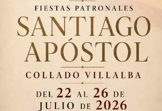 Conciertos de las Fiestas de Santiago Apóstol de Collado Villalba 2026 en diferentes emplazamientos de la localidad de la sierra madrileña