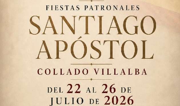 Conciertos de las Fiestas de Santiago Apóstol de Collado Villalba 2026 en diferentes emplazamientos de la localidad de la sierra madrileña