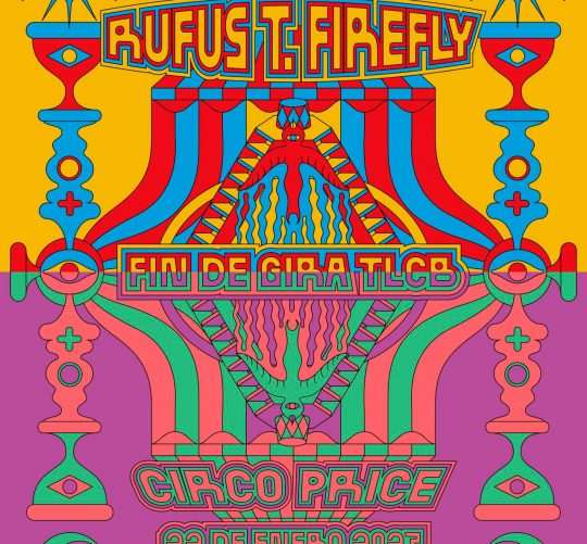 El Teatro Circo Price es el lugar escogido por Rufus T Firefly para poner punto y final en Madrid a la gira de su disco Todas las cosas buenas