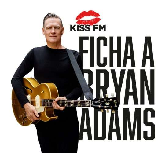 The Bryan Adams Radio Show llega en exclusiva para España gracias a Kiss FM, en una cita semanal que será los domingos a las 21:00 horas