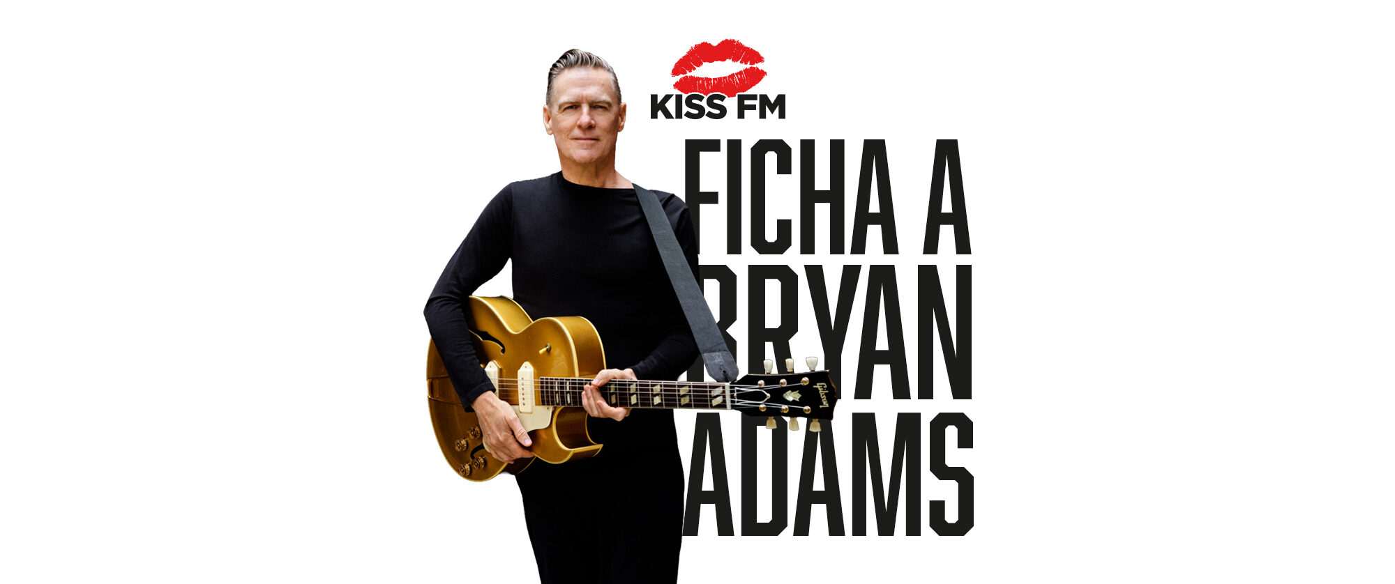 The Bryan Adams Radio Show llega en exclusiva para España gracias a Kiss FM, en una cita semanal que será los domingos a las 21:00 horas