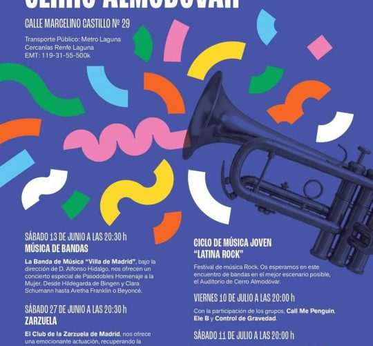 Este sábado 11 de julio Whisky Caravan da un concierto gratuito en el Auditorio Cerro Almodóvar, ubicado en el distrito madrileño de Latina.