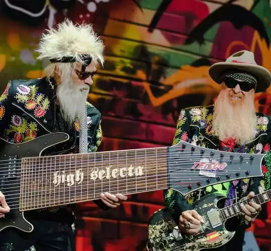 Crónica del concierto de ZZ Top en el ciclo Noches del Botánico de la Universidad Complutense de Madrid el lunes día 20 de julio de 2026