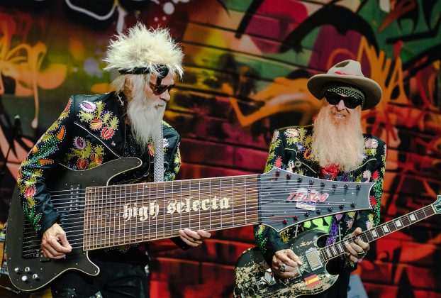 Crónica del concierto de ZZ Top en el ciclo Noches del Botánico de la Universidad Complutense de Madrid el lunes día 20 de julio de 2026