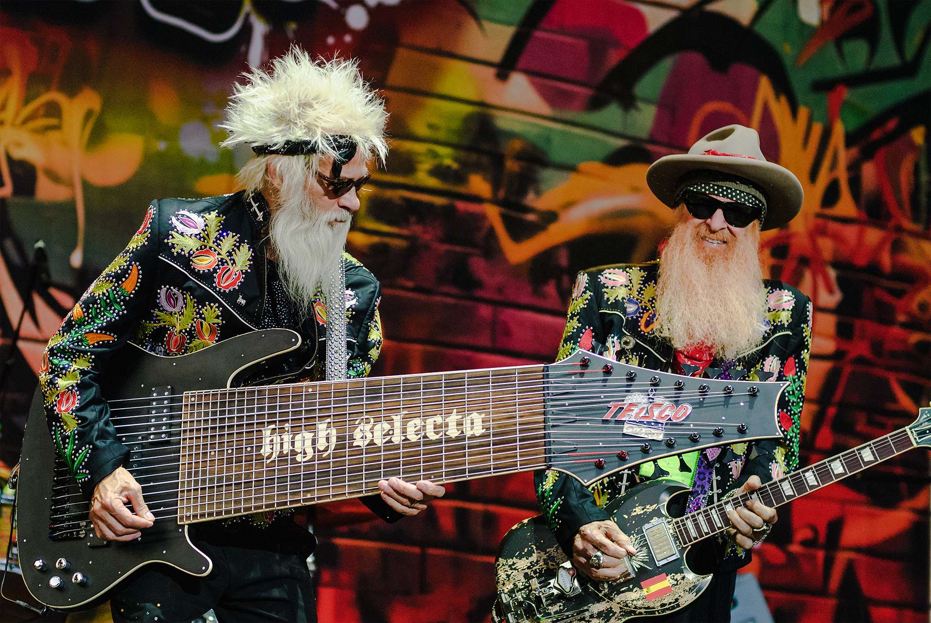 Crónica del concierto de ZZ Top en el ciclo Noches del Botánico de la Universidad Complutense de Madrid el lunes día 20 de julio de 2026