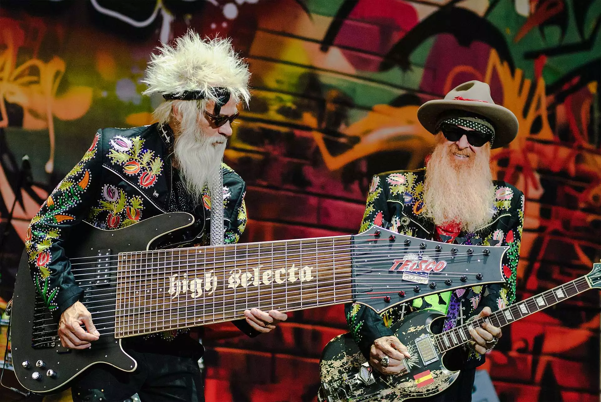 Crónica del concierto de ZZ Top en el ciclo Noches del Botánico de la Universidad Complutense de Madrid el lunes día 20 de julio de 2026