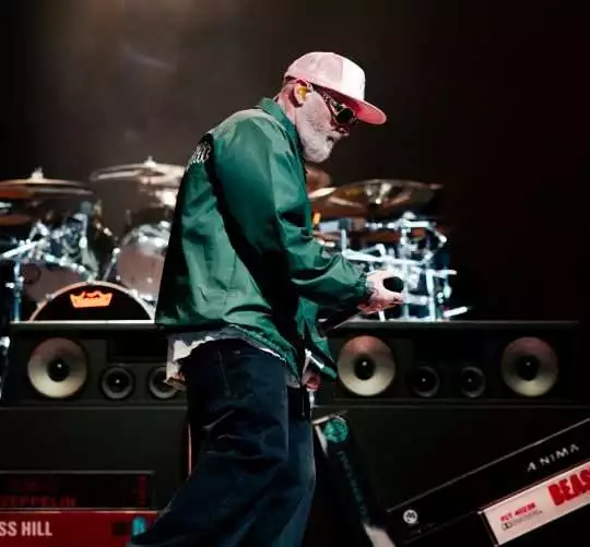 Fred Durst en el concierto de Limp Bizkit en el Movistar Arena de Madrid el 1 de julio de 2026