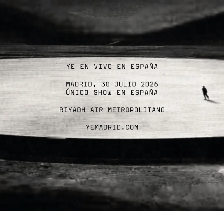 Horarios oficiales para el concierto de Kanye West (Ye) en el estadio Riyadh Air Metropolitano de Madrid