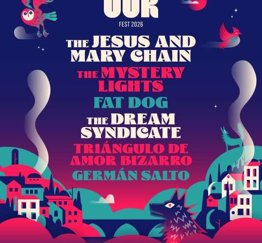 Our Fest 2026 avanza su cartel para este año en Ourense con la confirmación de The Jesus and Mary Chain, The Mystery Lights, Fat Dog y más