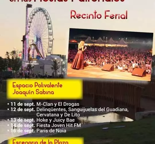 Avance de conciertos de las Fiestas de Fuenlabrada 2026