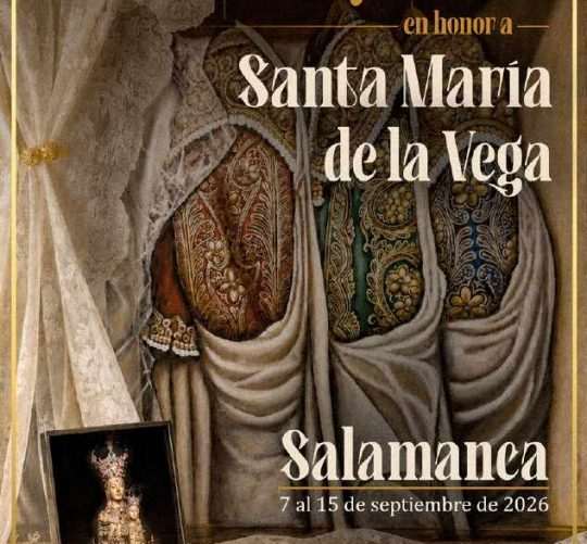 Las Ferias y fiestas de Salamanca 2026 en honor de Santa María de la Vega se celebrarán del 7 al 15 de septiembre, con conciertos y otras muchas actividades.