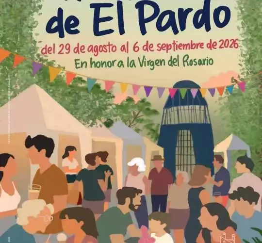 El Pardo se prepara para celebrar sus fiestas del Real Sitio 2026 desde finales de agosto hasta septiembre y ya tenemos el programa musical