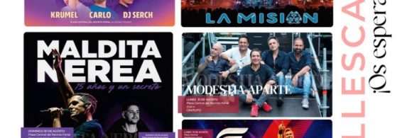 Illescas se prepara para celebrar sus fiestas patronales del 28 de agosto al 2 de septiembre con conciertos de Ramoncín, Maldita Nerea. y más