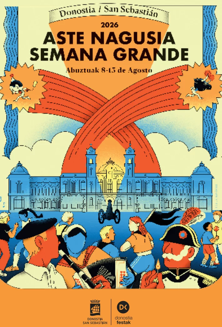 Se acerca la celebración de la Semana Grande de Donostia - San Sebastián 2026, por lo que vamos a repasar la programación de los conciertos