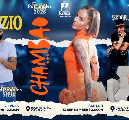 Aquí van los primeros conciertos de las fiestas patronales de Parla para este 2026, que tendrán lugar, como siempre, en el mes de septiembre