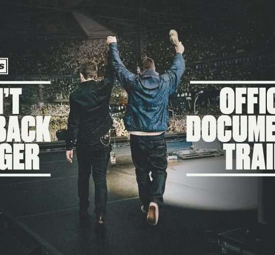 Tráiler del documental sobre la reconciliación de Oasis que llegará a los cines en 9 de septiembre con el título de Don't look back in anger